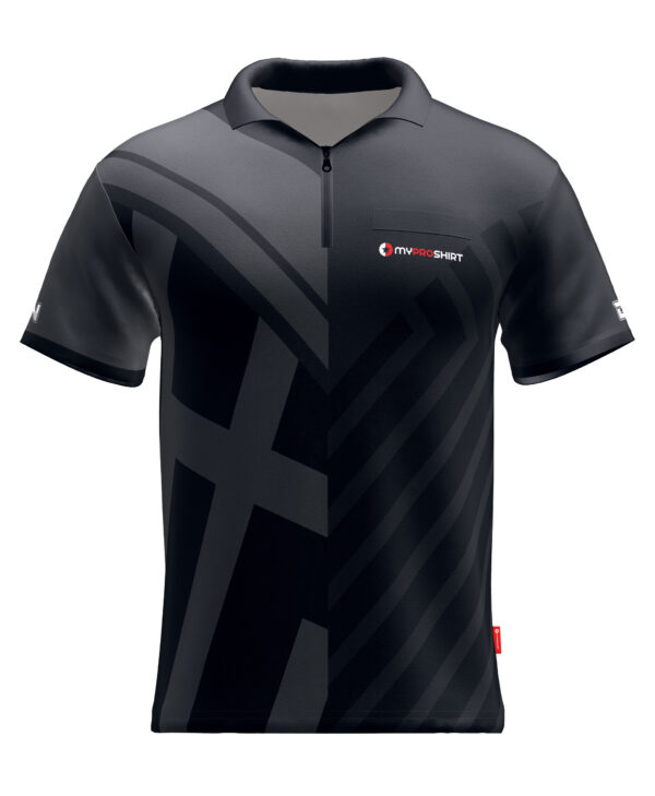 2-Face – Black-Grey - Shirt