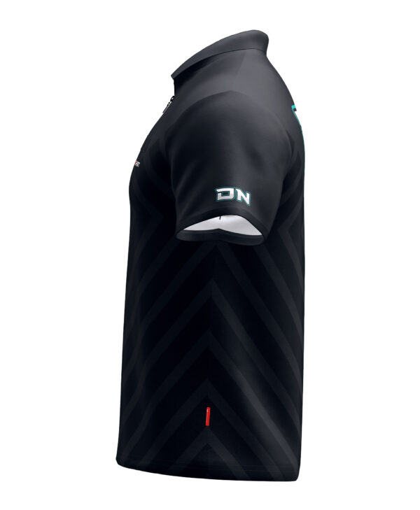2-Face – Black-Petrol - Shirt – Bild 8