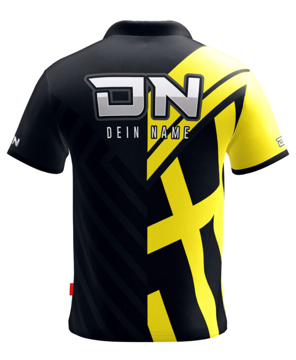 2-Face – Black-Yellow - Shirt