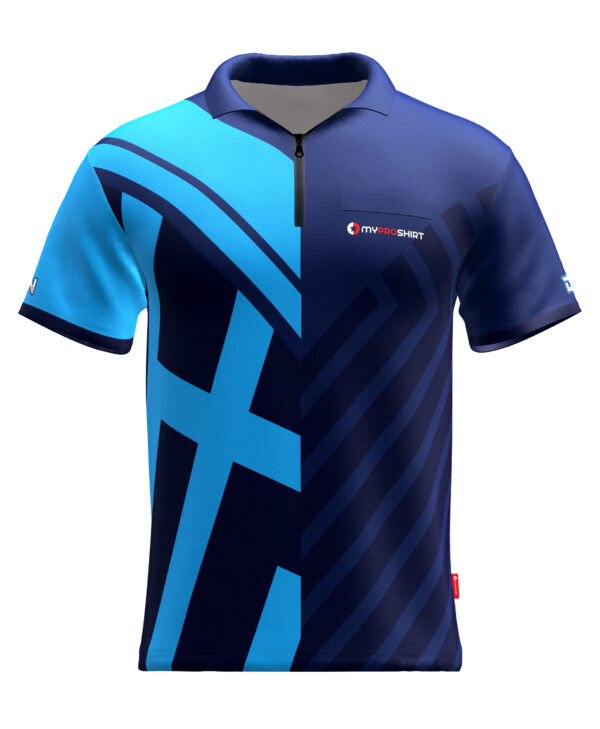 2-Face – Blue-LightBlue - Shirt