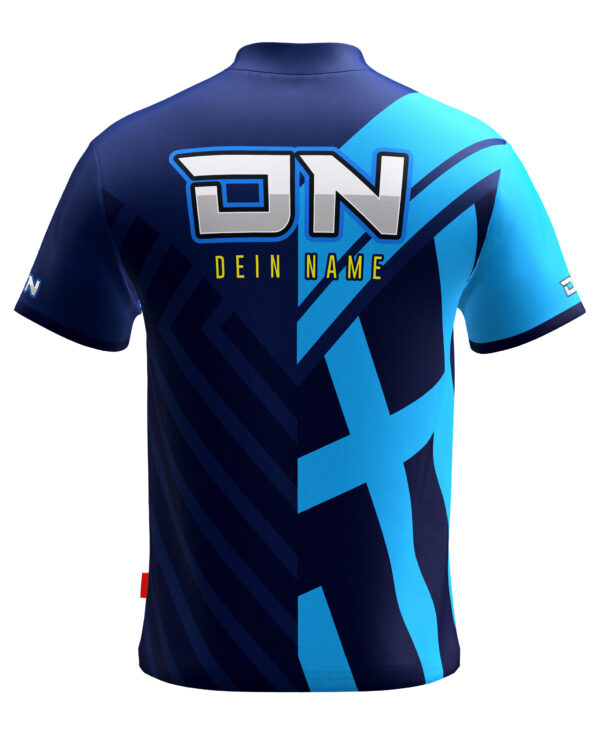 2-Face – Blue-LightBlue - Shirt – Bild 11
