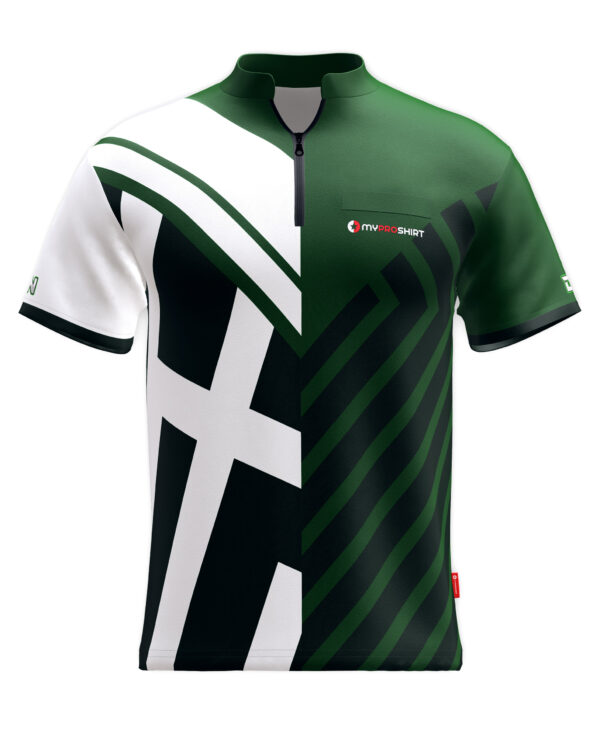 2-Face – Green-White - Shirt – Bild 10
