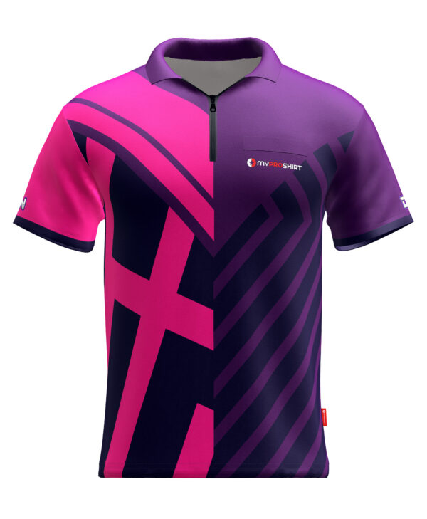 2-Face – Purple-Magenta - Shirt