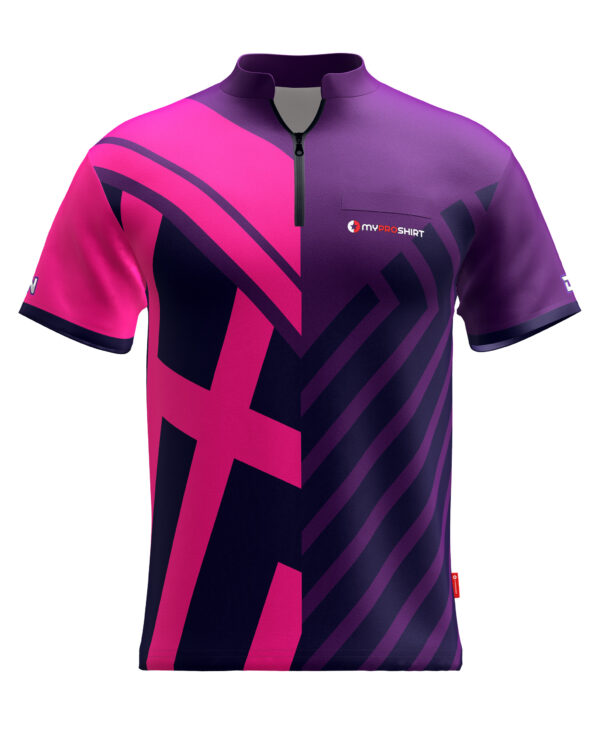 2-Face – Purple-Magenta - Shirt – Bild 10