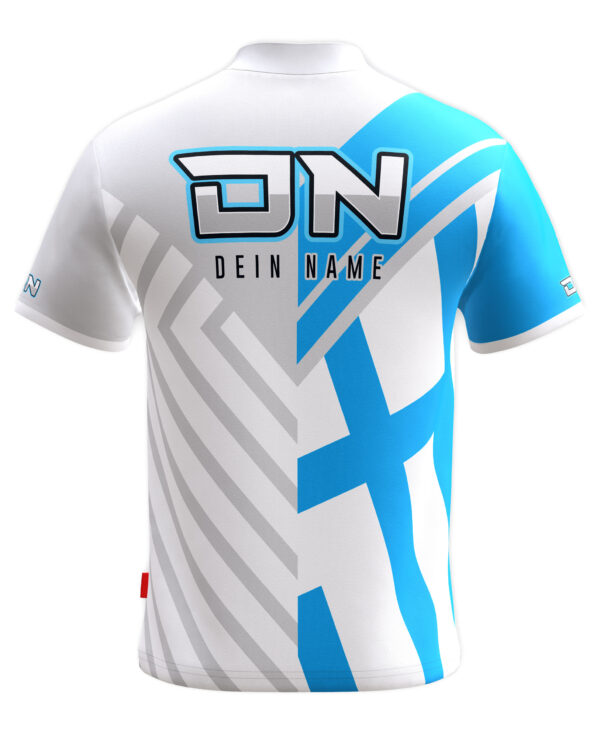 2-Face – White-Blue - Shirt – Bild 11