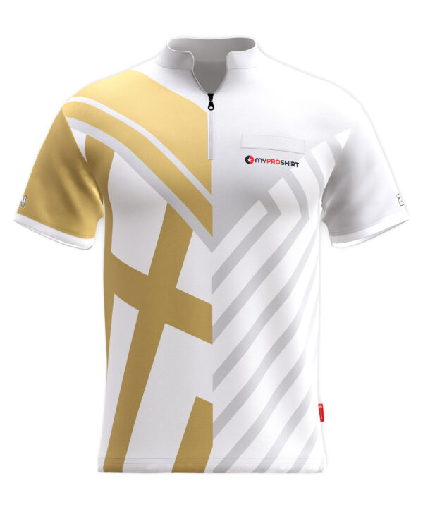 2-Face – White-Gold - Shirt – Bild 10