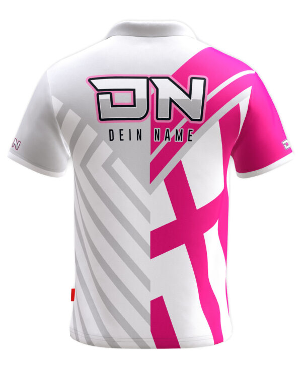 2-Face – White-Magenta - Shirt