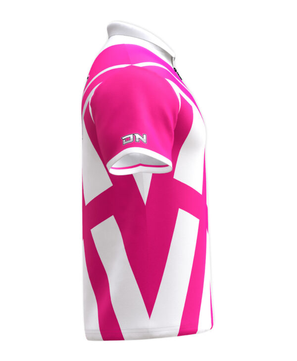 2-Face – White-Magenta - Shirt – Bild 9