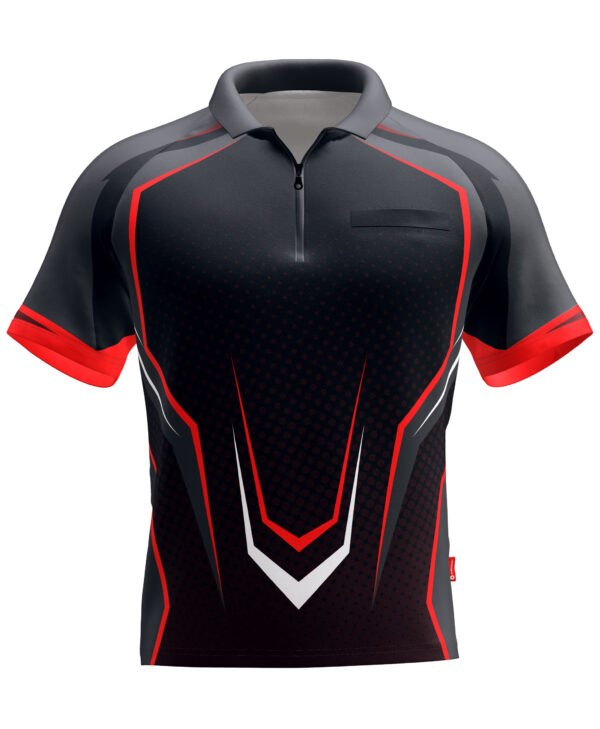 Dynamic – Black-Red-Grey - Shirt