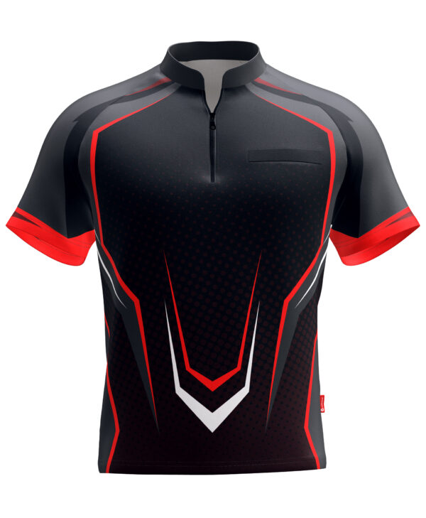Dynamic – Black-Red-Grey - Shirt – Bild 11