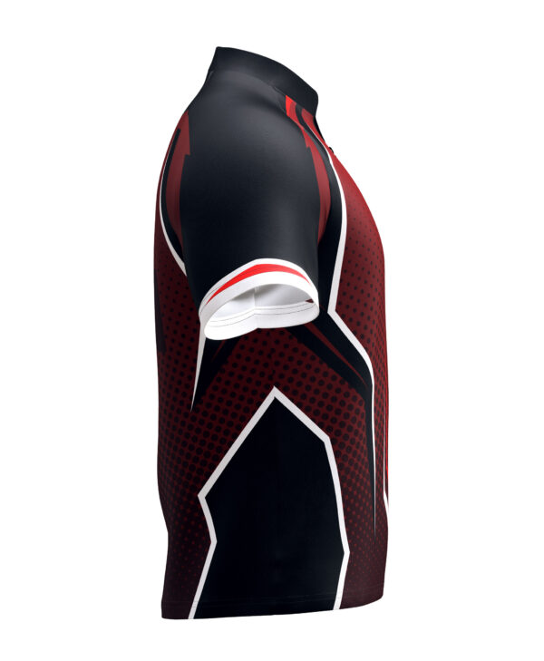 Dynamic – Black-Red-White - Shirt – Bild 8