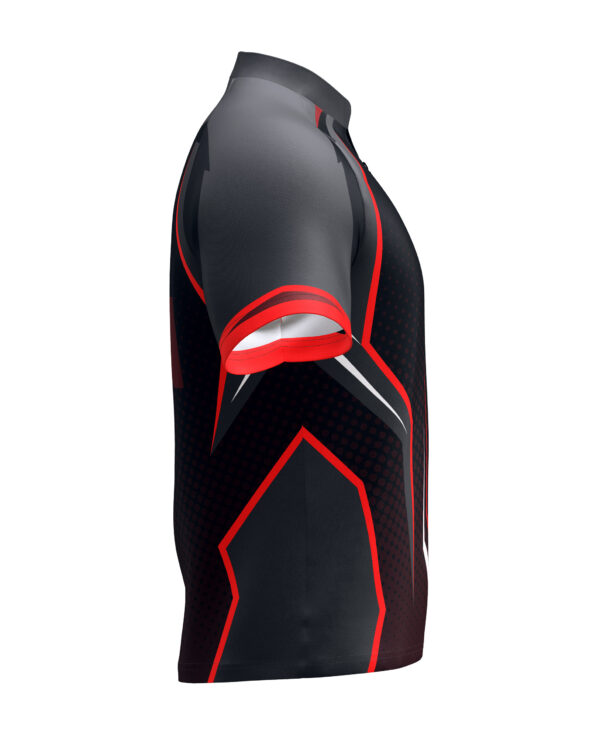 Dynamic – Black-Red-Grey - Shirt – Bild 8