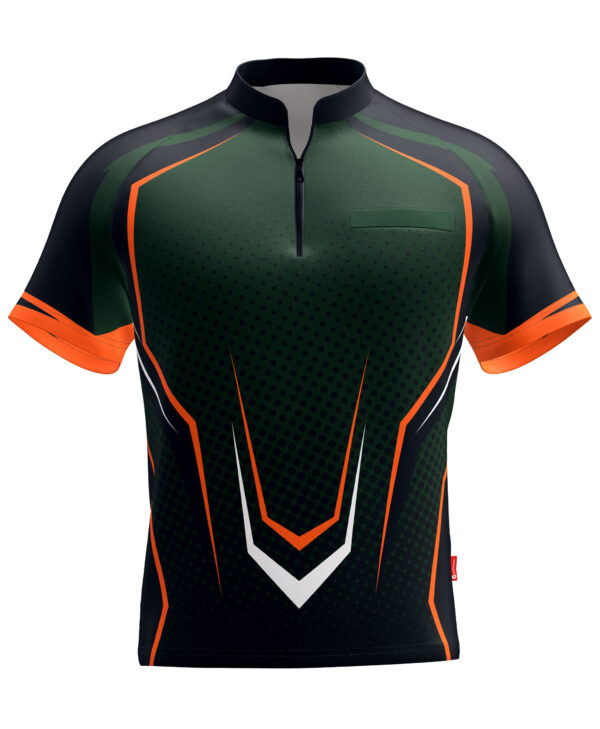 Dynamic – Green-Orange-Black - Shirt – Bild 11