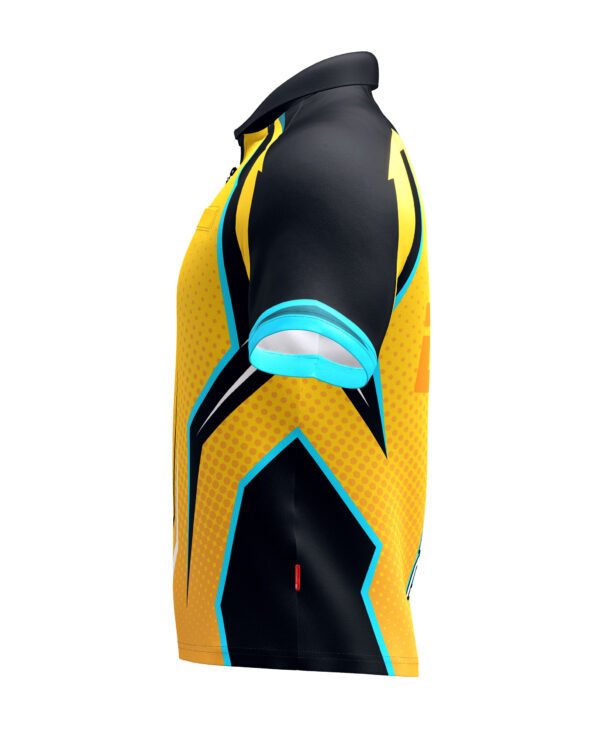 Dynamic – Yellow-Blue-Black - Shirt – Bild 13