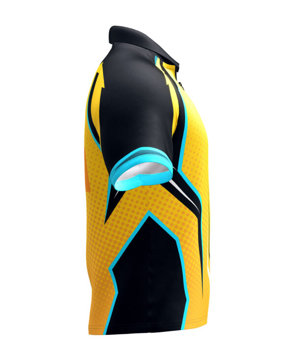 Dynamic – Yellow-Blue-Black - Shirt – Bild 12