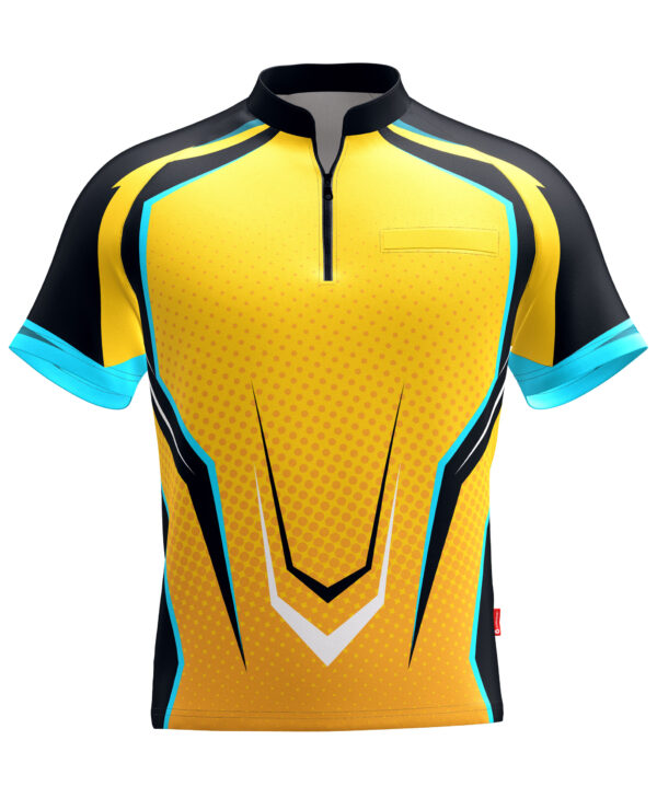 Dynamic – Yellow-Blue-Black - Shirt – Bild 11