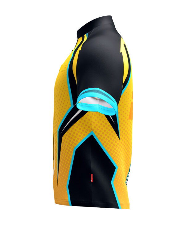 Dynamic – Yellow-Blue-Black - Shirt – Bild 9