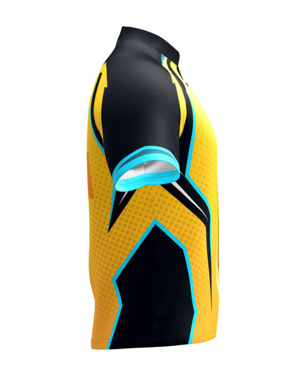 Dynamic – Yellow-Blue-Black - Shirt – Bild 8