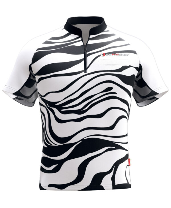 Zebrastic – Black White - Shirt – Bild 11