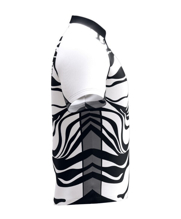 Zebrastic – Black White - Shirt – Bild 8