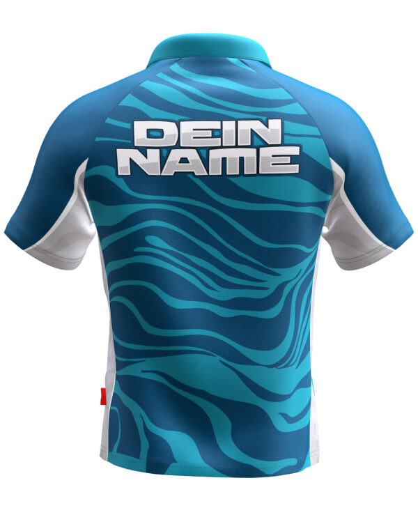 Zebrastic – Lightblue White - Shirt – Bild 2
