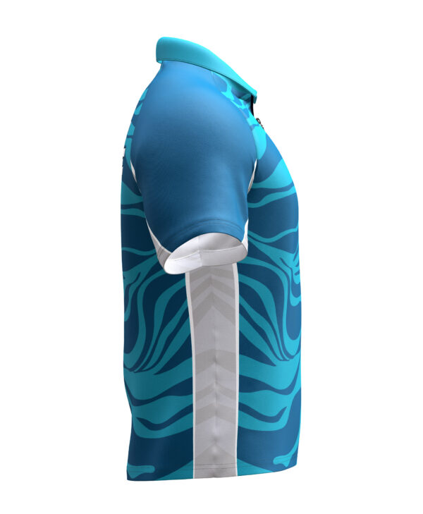 Zebrastic – Lightblue White - Shirt – Bild 12