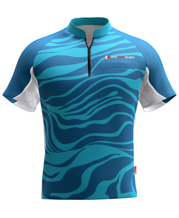 Zebrastic – Lightblue White - Shirt – Bild 11