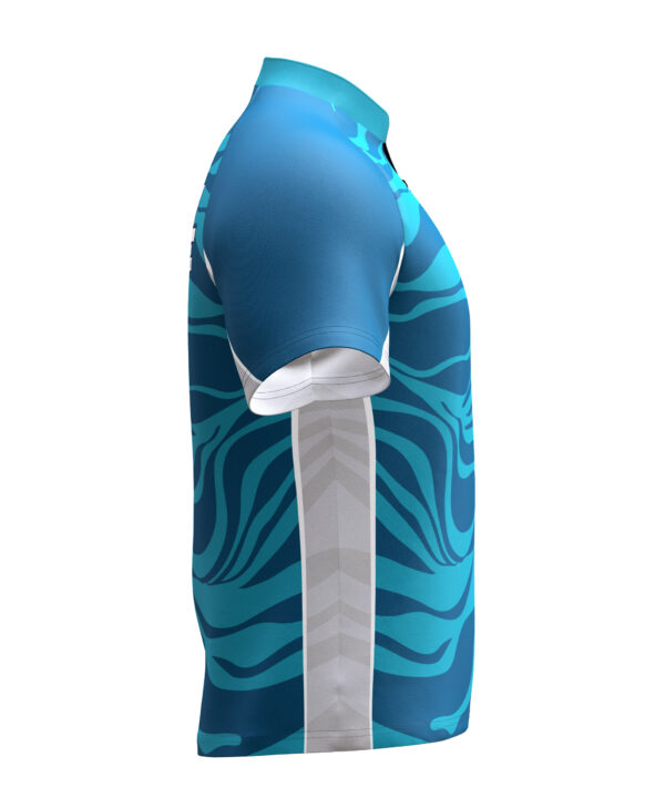 Zebrastic – Lightblue White - Shirt – Bild 8