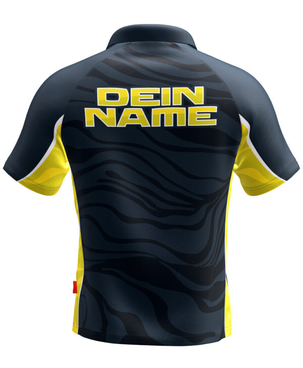 Zebrastic – Navy Yellow - Shirt – Bild 2