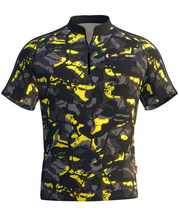 Camo V2 – Grey-Yellow - Shirt