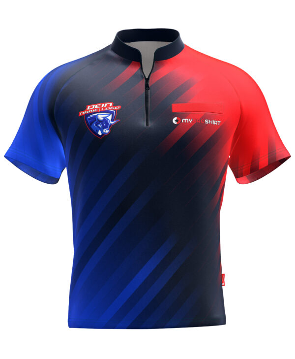 Soethe Line – Blue Red - Shirt – Bild 11