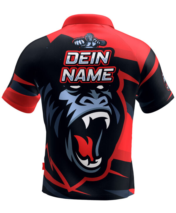 Animax Gorilla Red - Shirt – Bild 2