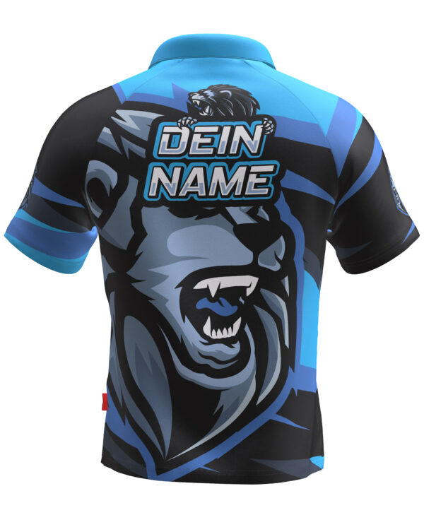 Animax Lion Blue - Shirt – Bild 2