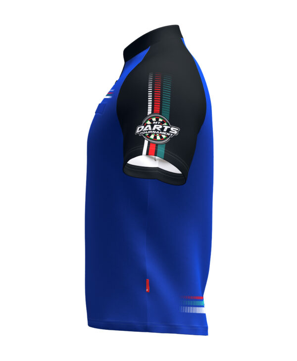 MyDartTraining – Official Dartshirt 2021 – Blue-Black – Bild 8