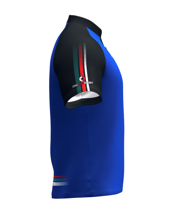 MyDartTraining – Official Dartshirt 2021 – Blue-Black – Bild 9