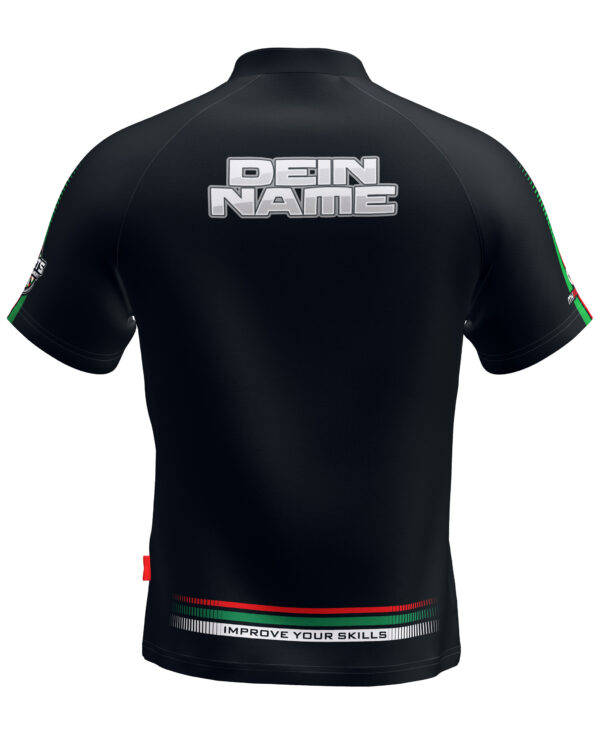 MyDartTraining – Official Dartshirt 2021 – Black – Bild 2