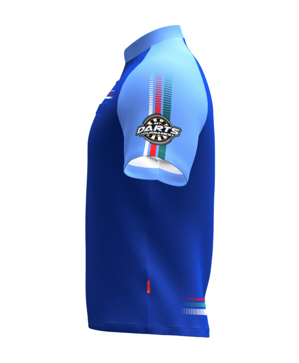 MyDartTraining – Official Dartshirt 2021 – Blue-LightBlue – Bild 8
