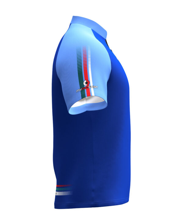 MyDartTraining – Official Dartshirt 2021 – Blue-LightBlue – Bild 9