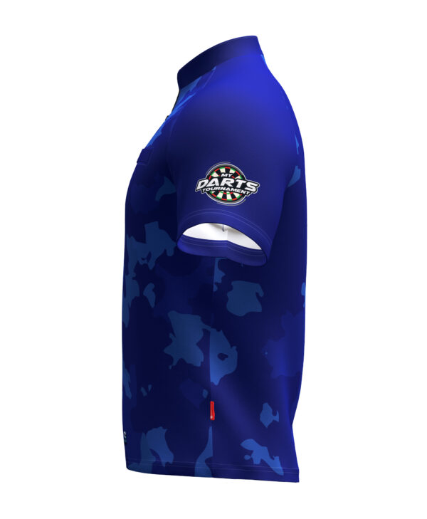 MyDartTraining – Official Dartshirt 2021 – Camo Blue – Bild 8
