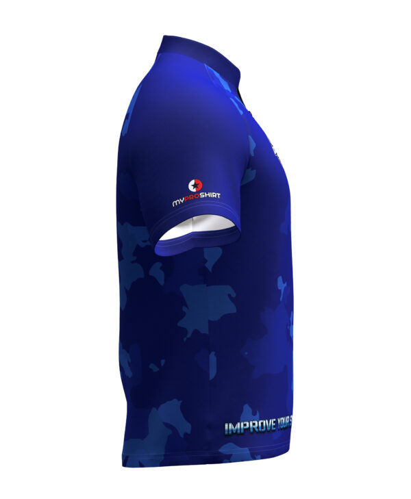 MyDartTraining – Official Dartshirt 2021 – Camo Blue – Bild 9