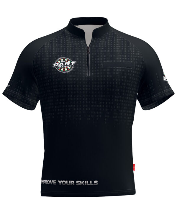 MyDartTraining – Official Dartshirt 2021 – Digital Black