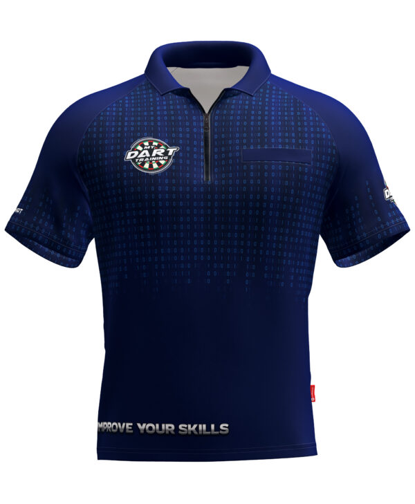 MyDartTraining – Official Dartshirt 2021 – Digital Blue