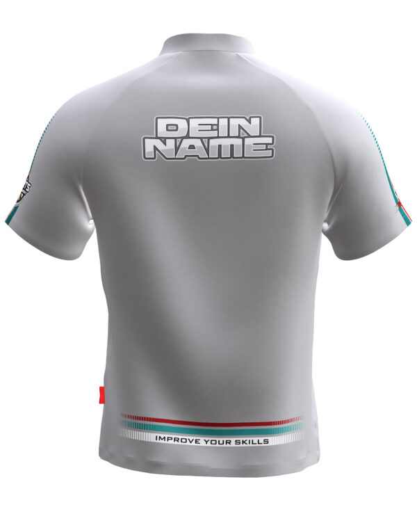 MyDartTraining – Official Dartshirt 2021 – Light Grey – Bild 2