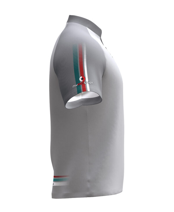 MyDartTraining – Official Dartshirt 2021 – LightGrey-Grey – Bild 9