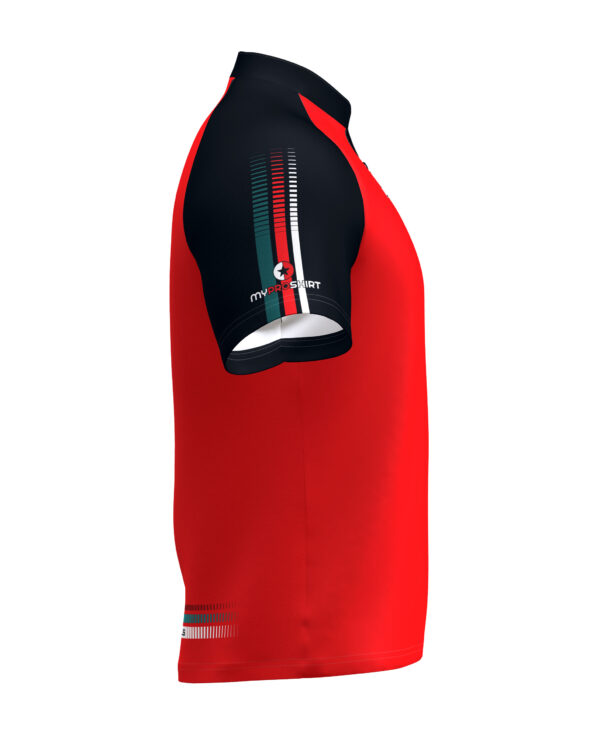 MyDartTraining – Official Dartshirt 2021 – Red-Black – Bild 9