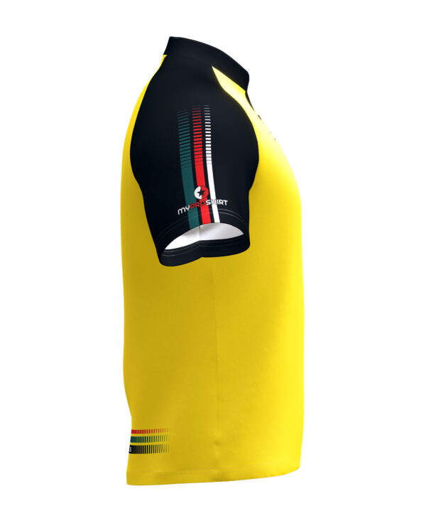 MyDartTraining – Official Dartshirt 2021 – Yellow-Black – Bild 9