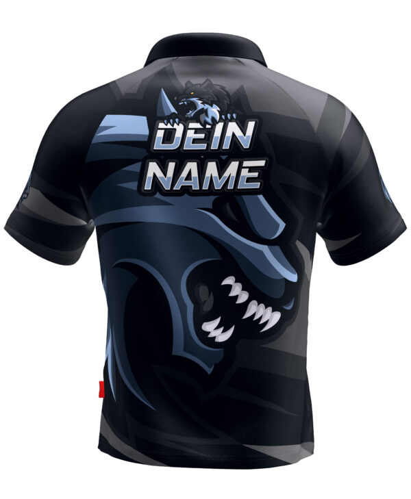 Animax Wolf Black - Shirt – Bild 2