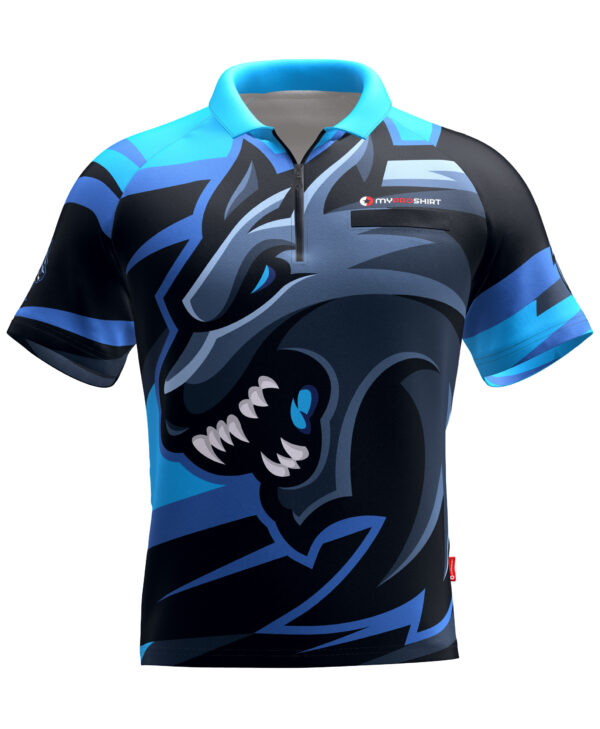 Animax Wolf Blue - Shirt