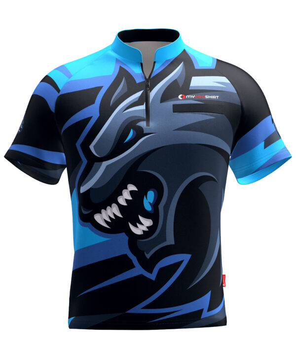 Animax Wolf Blue - Shirt – Bild 10