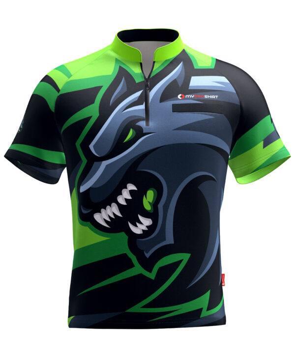 Animax Wolf Green - Shirt – Bild 10